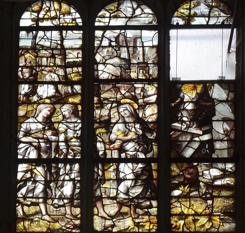 [4] Les saintes femmes au tombeau - Eglise Saint Etienne - Bar-sur-Seine 10