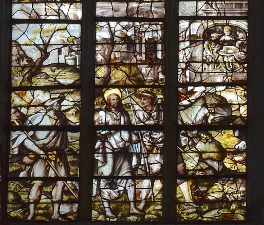 [1] Les pélerins d'Emmaüs - Eglise Saint Etienne - Bar-sur-Seine 10