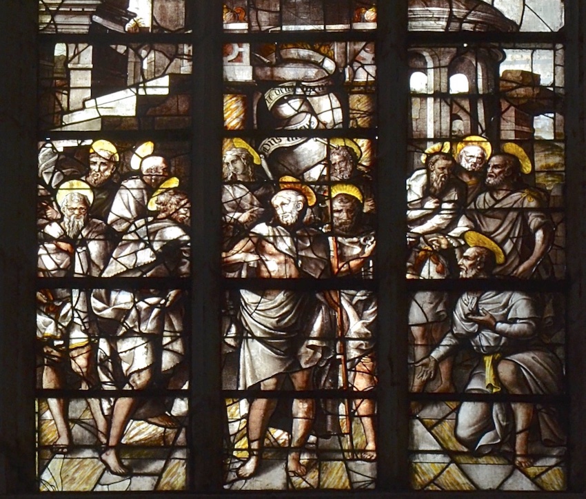 [2] Jésus et ses disciples - Eglise Saint Etienne - Bar-sur-Seine 10