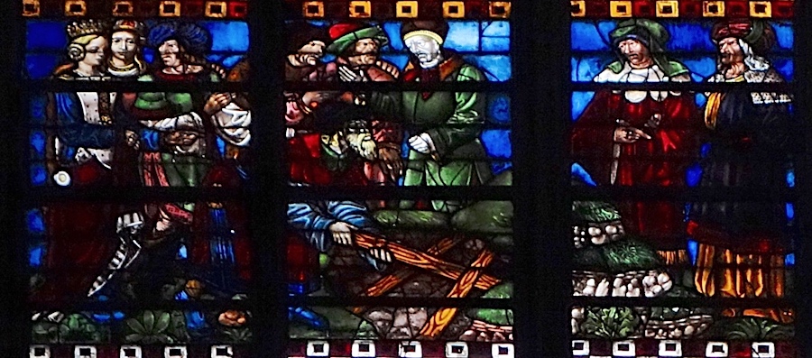 [6] Sainte Hélène fait exhumer trois croix du Golgotha par le vieillard Judas