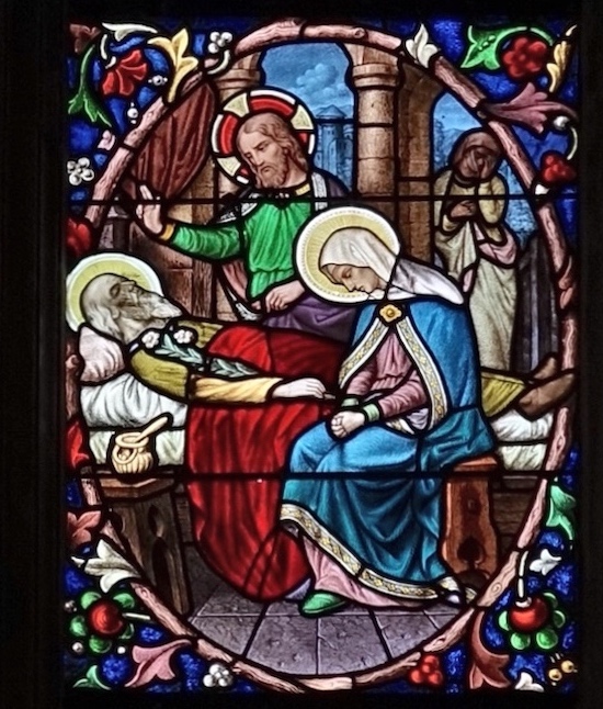 [11] Mort de Joseph.<br>Cathédrale Saint Maclou - Pontoise 95