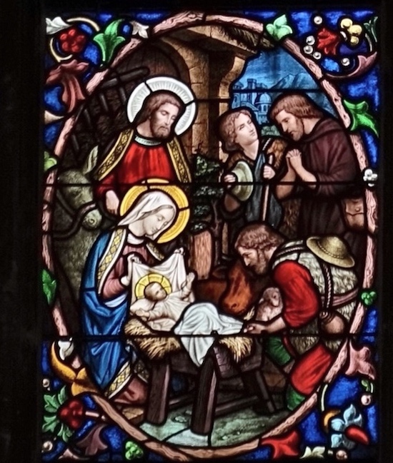 [6] Adoration des bergers.<br>Cathédrale Saint Maclou - Pontoise 95