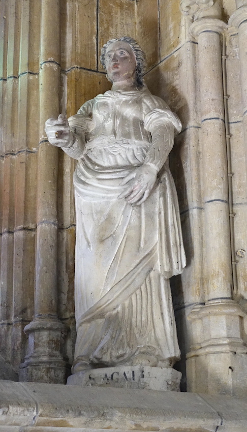 Sainte Agathe - Basilique Notre-Dame - L'Épine 51