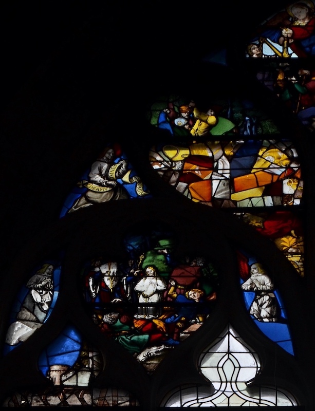 Vitrail de Sainte Agnès - Eglise Saint Merry - Paris (4)