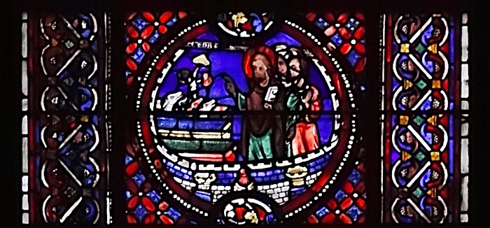 Saint André chasse des démons à l’apparence de chiens