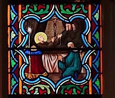[16] Mort de saint Anselme<br> Cathédrale Saint Corentin - Quimper 29
