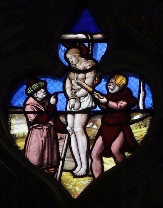 Martyre de Sainte Barbe<br>Eglise St Etienne - Bar-sur-Seine 10