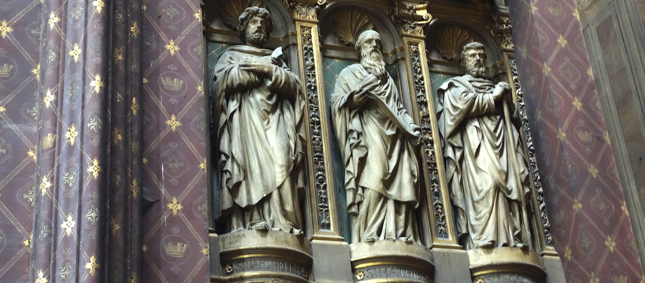 Barthélémy, Matthieu, Jacques le Mineur - Eglise Saint Eustache - Paris (1)