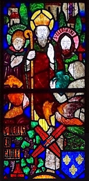 St Denis et ses compagnons en Gaule
