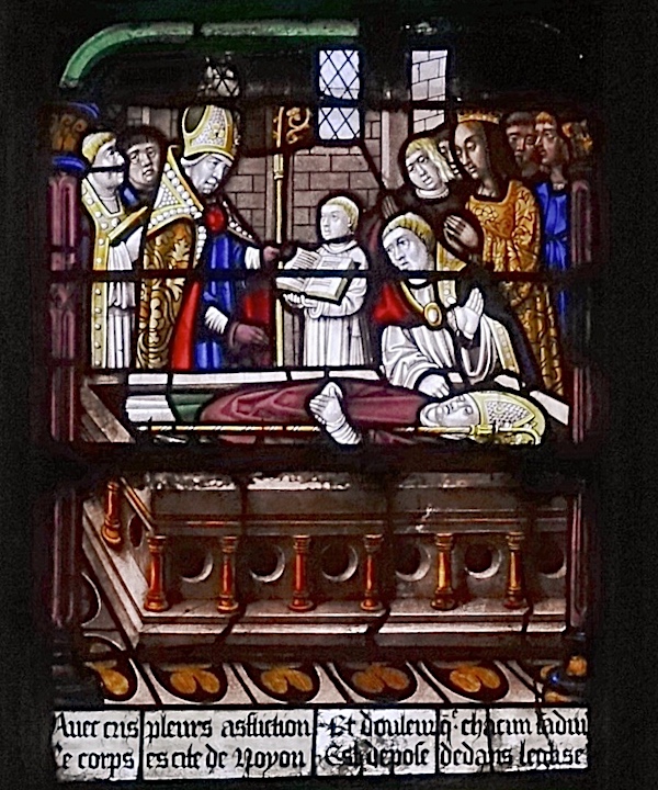 [13] Funérailles de St Éloi à Noyon.