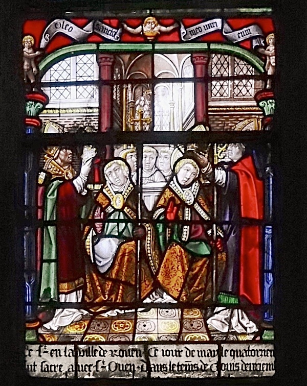 [9] Sacre de St Ouen et de St Éloi.