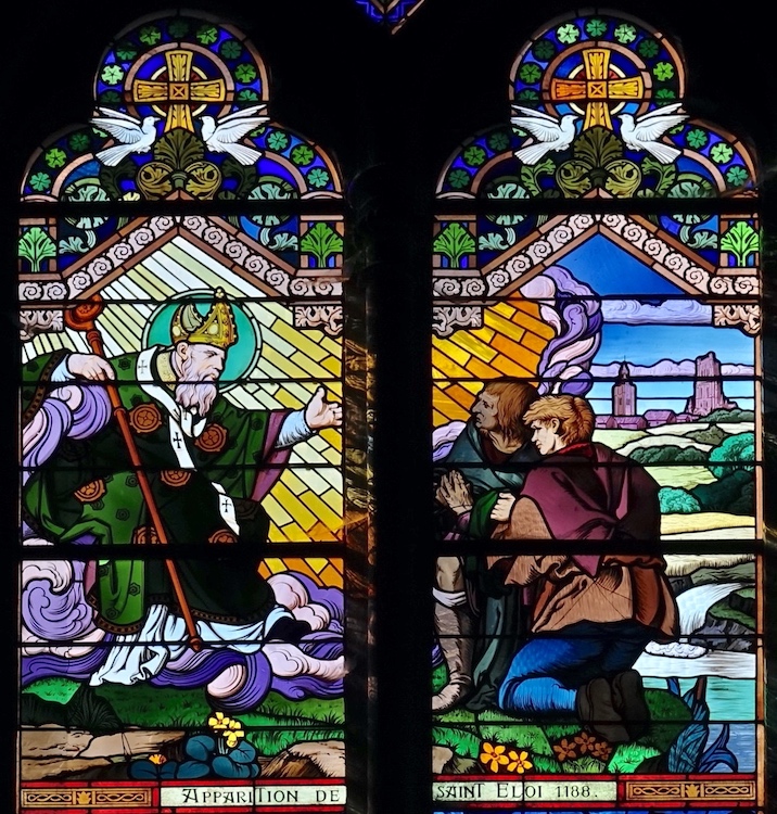 Apparition de Saint Eloi<br>Eglise Saint Vaast - Béthunes 62