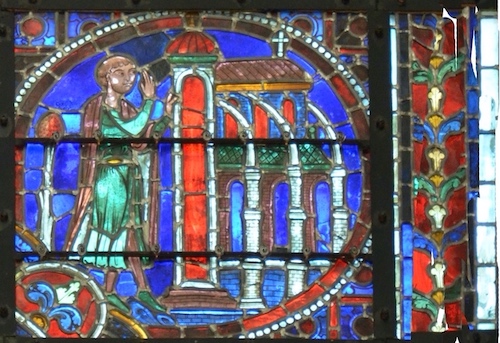 [16] Théophile entre dans l'église.<br>Cathédrale Notre-Dame - Laon 02