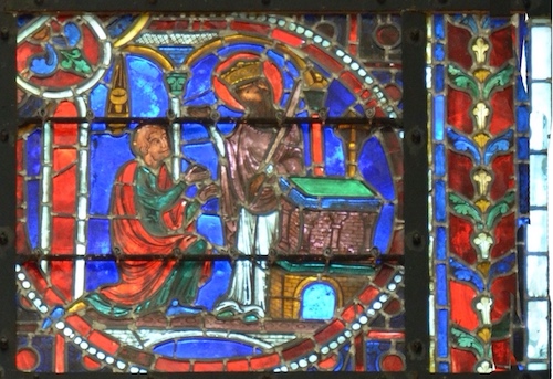 [18] Apparition de la Vierge.<br>Cathédrale Notre-Dame - Laon 02