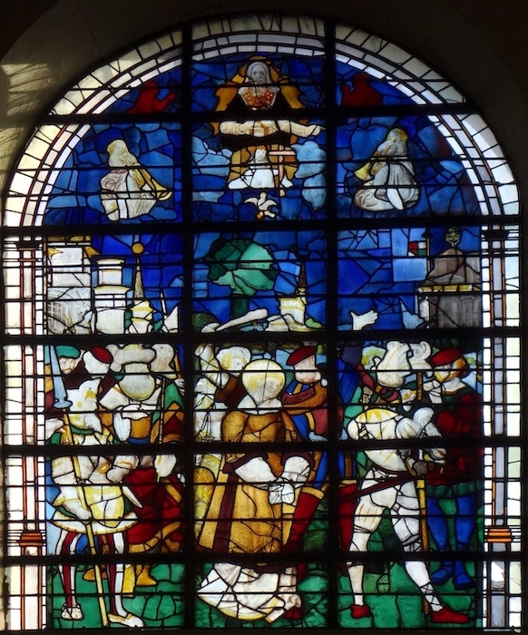 Etienne est conduit au supplice<br>Eglise Saint Romain - Rouen 76