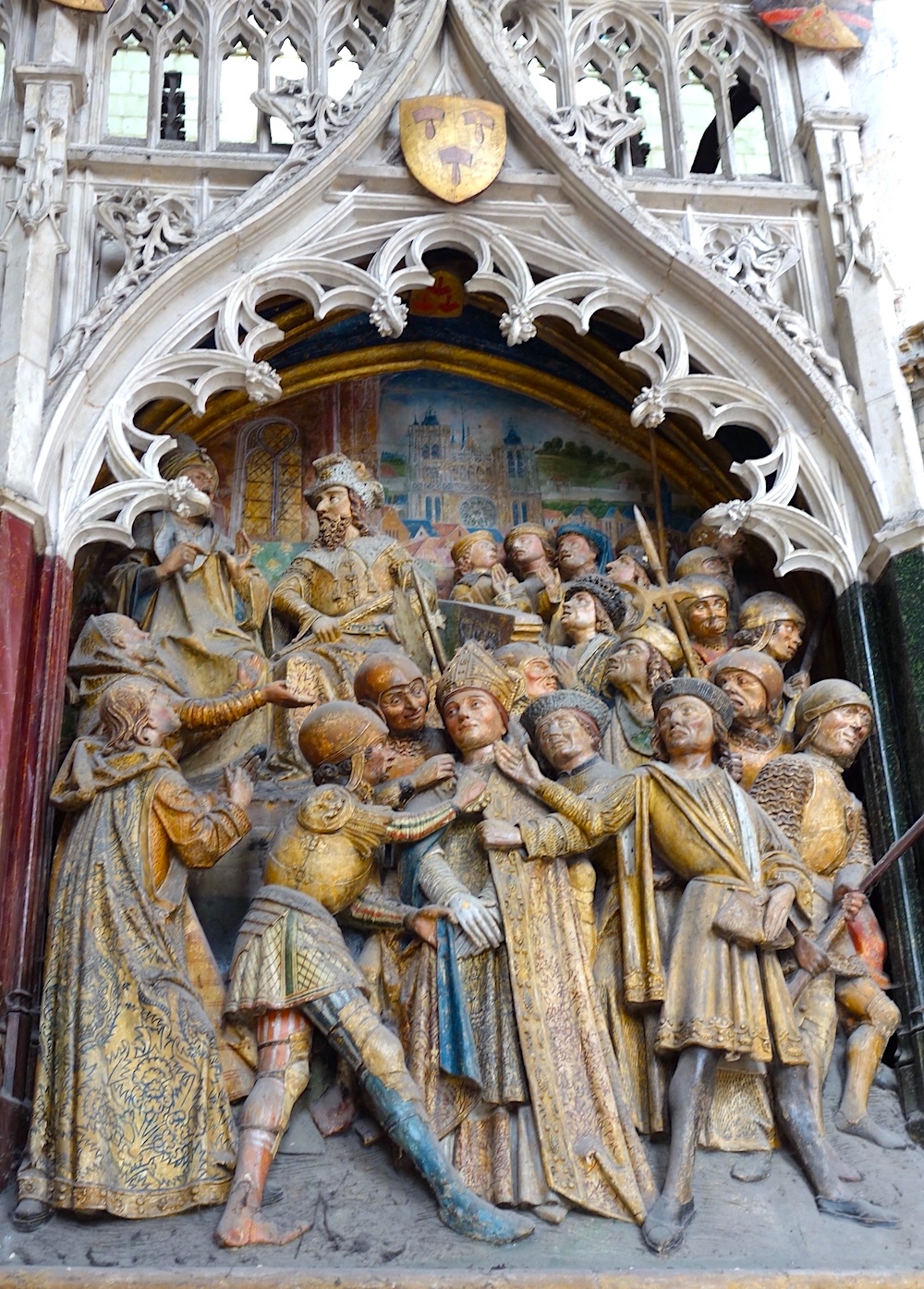 Arrestation de Firmin<br>Cathédrale Notre-Dame - Amiens 80