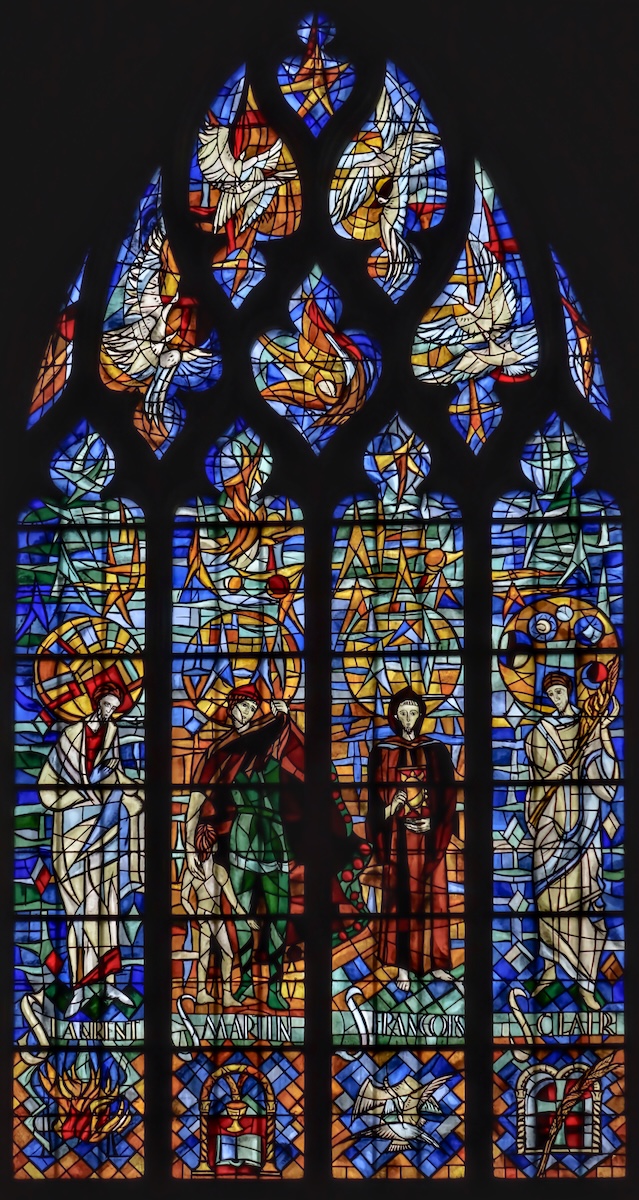 St-Laurent St-Martin St-François et St-Clair par Jean-Paul Froidevaux<br>Eglise Notre-Dame - Saint-Lo 50