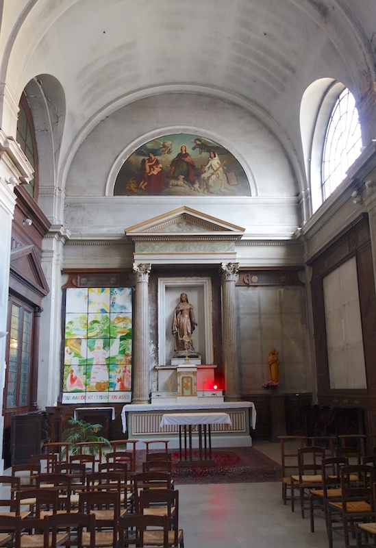 Chapelle Sainte Geneviève<br>Eglise Notre-Dame des blancs manteaux - Paris (4)