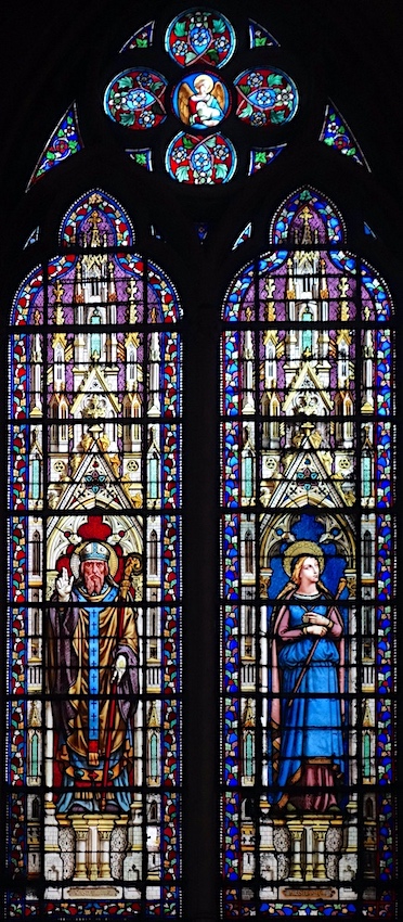 St Germain et Ste Geneviève<br>Basilique Sainte Clotilde - Paris (7)