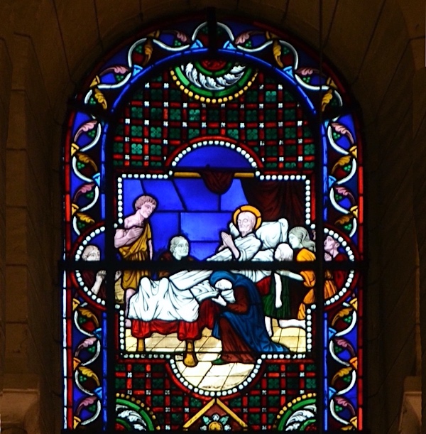 [7] Mort de Geneviève.<br>Eglise Saint Charles de Montceau - Paris (17)