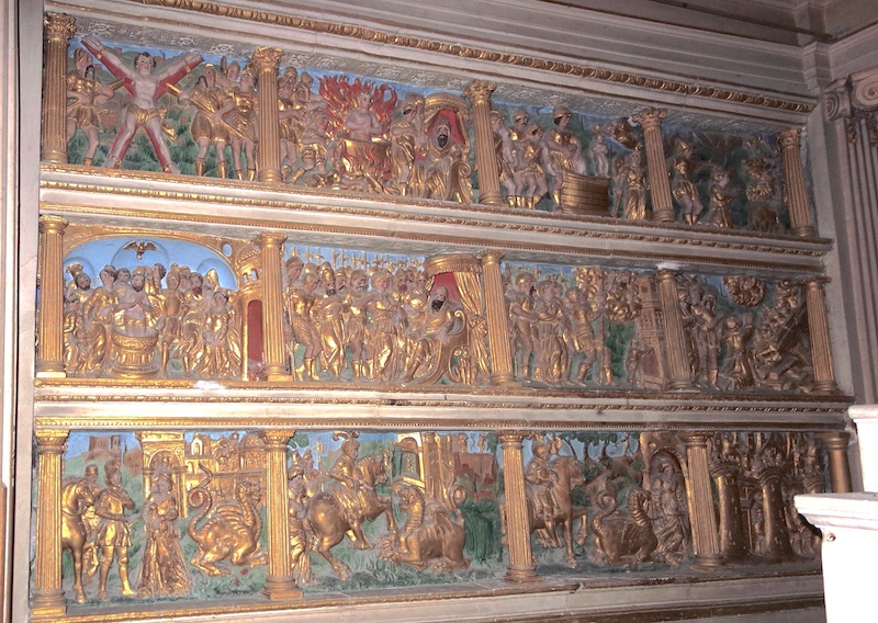 Retable de St Georges - Eglise Saint Georges - Vinneuf 89