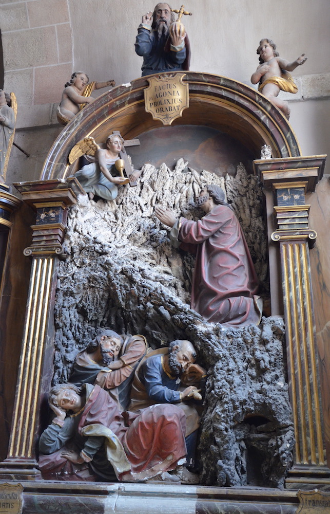 St Jean, St Pierre et St Jacques (le Christ au jardin des oliviers)<br>Eglise St Amans - Rodez 12