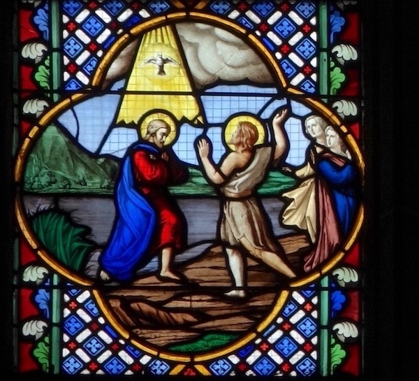 [9] Baptême de Jésus.<br>Cathédrale St Quentin - Quimper 29