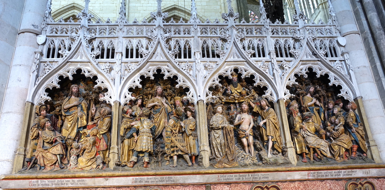 Scènes de la vie de Saint Jean-Baptiste - Cathédrale Notre-Dame - Amiens 80