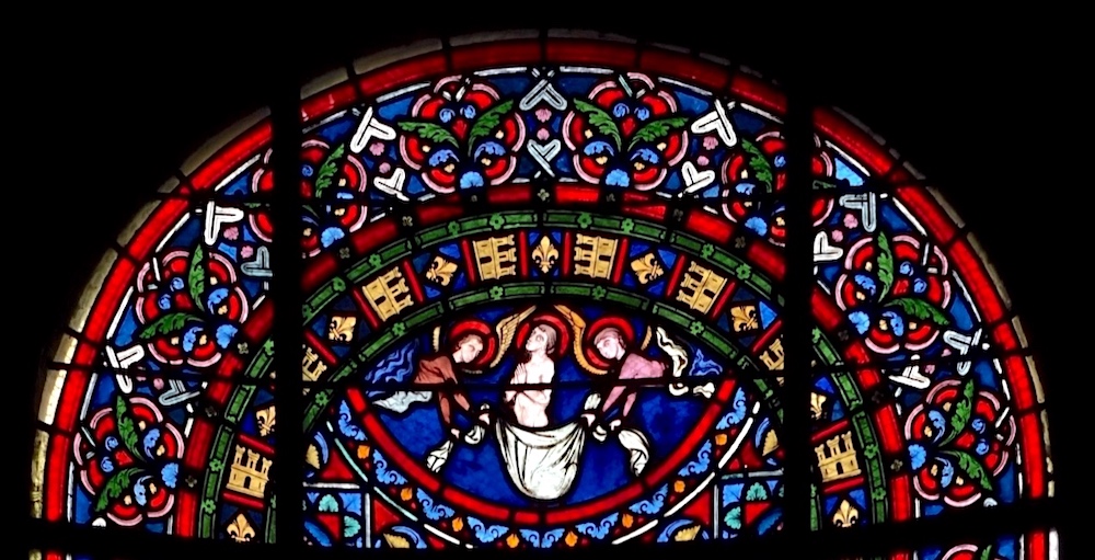 Vitrail de Saint Louis - Eglise Saint Etienne - Bar-sur-Seine 10