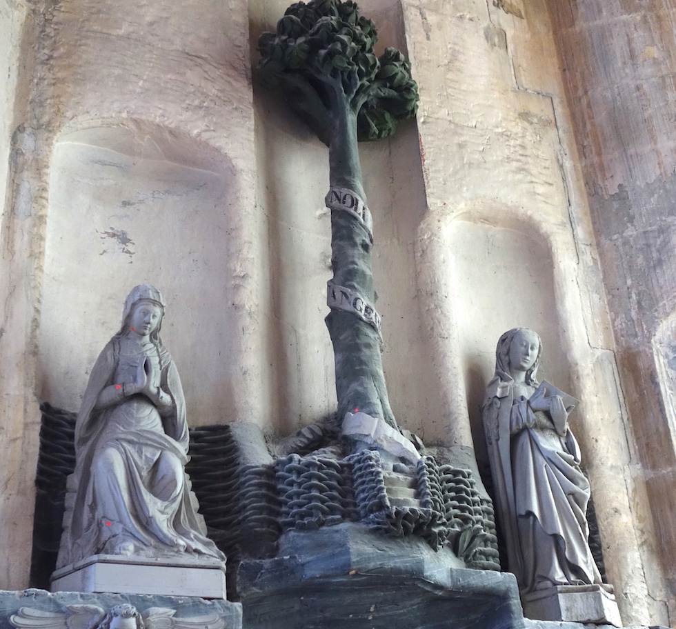 Arbre de l'apparition à Marie-Madeleine