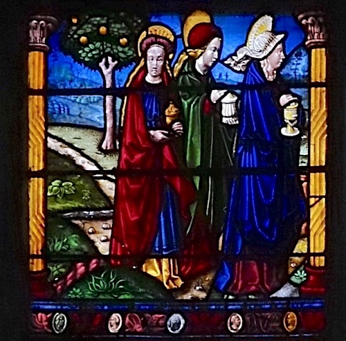 [6] Saintes femmes au tombeau - Eglise Sainte Madeleine - Troyes 10