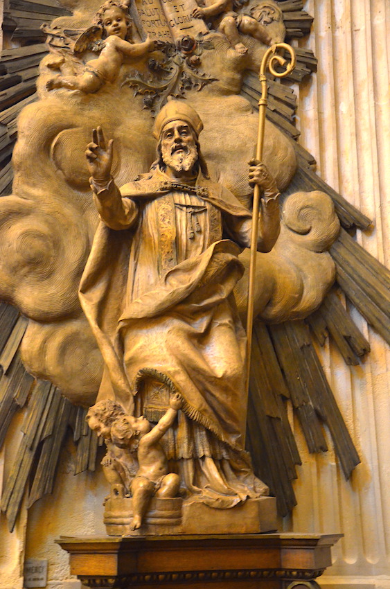 Saint Nicolas évêque<br>Eglise Saint Nicolas du Chardonnet - Paris (5)