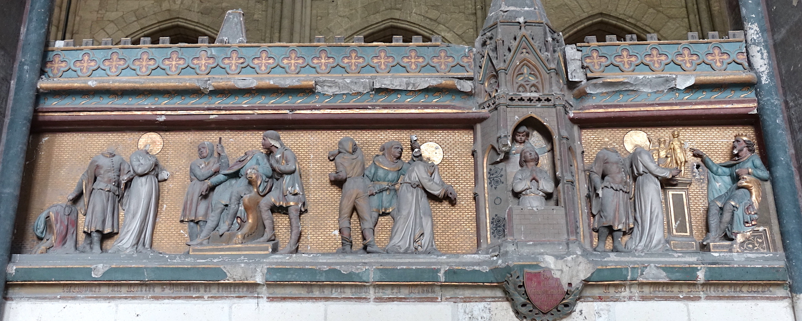 2ème travée.<br>Basilique St Quentin - Saint Quentin 02