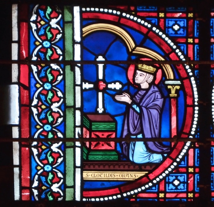 [10] Sainte Clotilde en prière - Cathédrale Notre-Dame - Laon 02