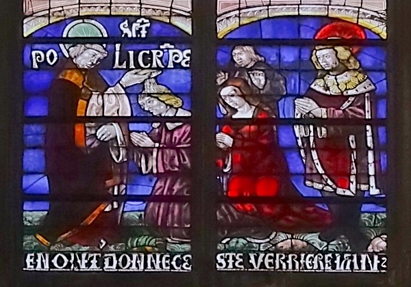 [5] Le prêtre, saint Policarpe, les baptisent