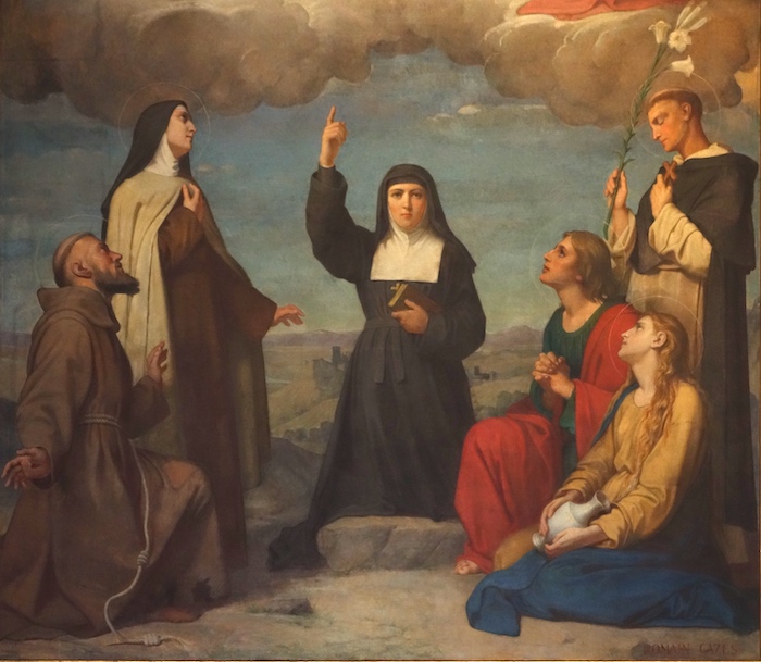 François d'Assise, Thérèse d'Avila et Marguerite-Marie-Alacoque<br>Eglise de la Trinité - Paris (9)